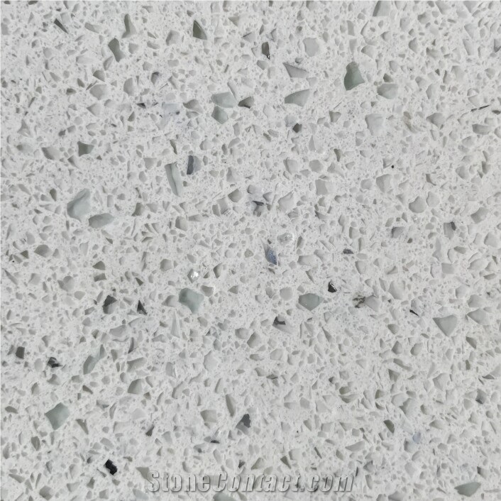 Wp-3001 White Artificial Quartz Stone