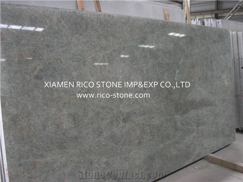 Chinese Ocean Green Slabs &Wall Cladding Polished