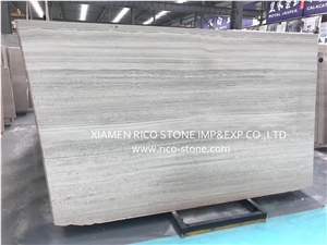 Chinese Wooden White Marble Slabs&Tiles