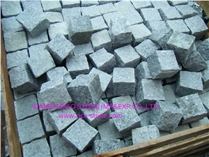 G603 Grey Granite Cubbles Stones&Paving&Cubes