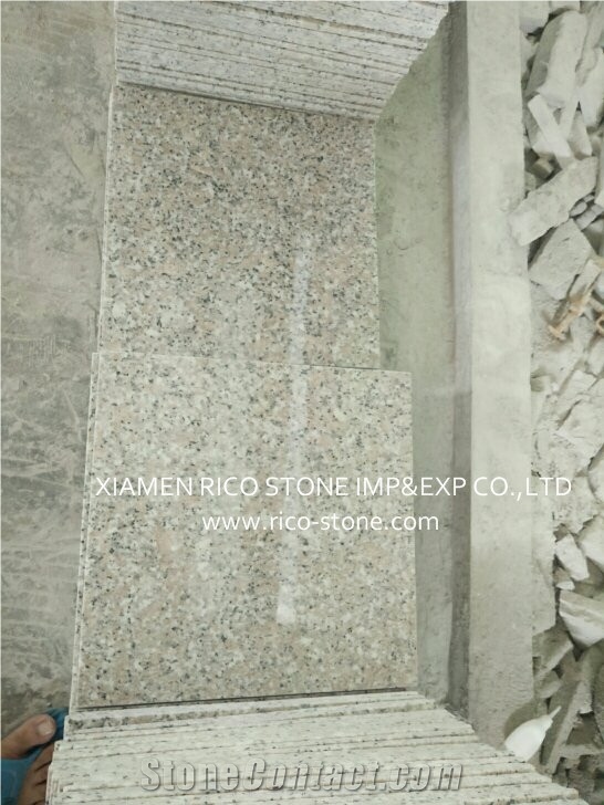 G635 Pink Granite Cheaper Tiles Polished