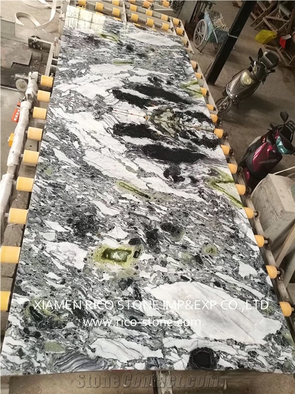 Ice Jade Green Marble Flooring Tile,Wall Cladding