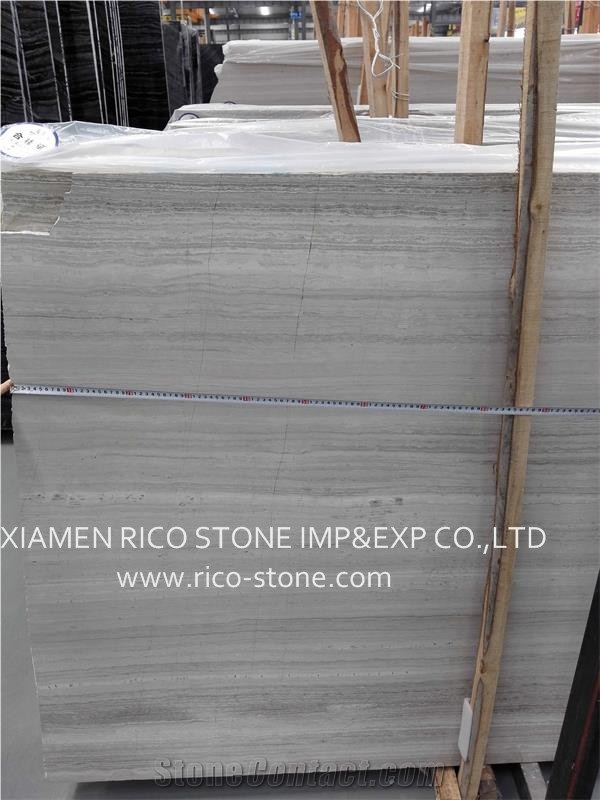 Wooden White Marble Chinese Grey Slabs&Tiles