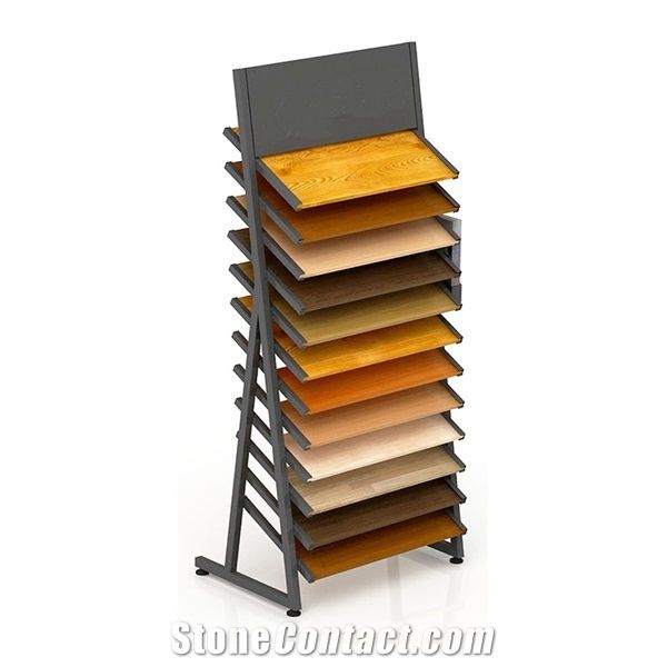 Wd601 Metal Flooring Display Rack for Parquet