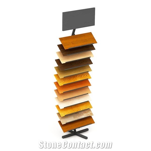 Wd606 Metal Flooring Tile Display Rack Stand