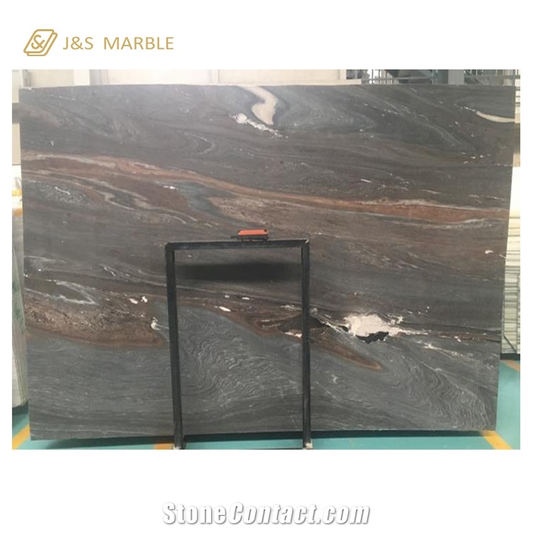 Antique Polished Natural Blue Palissandro Marble