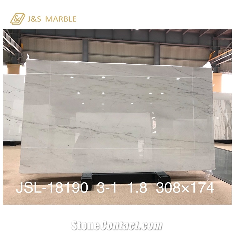 Beautiful Lincoln White Marble