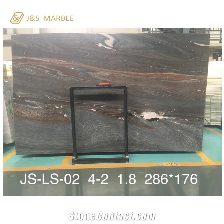 Blue Palissandro Marble Stone for Interior House
