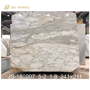 Calacatta Gold Marble Stone Slab for Floor Tiles