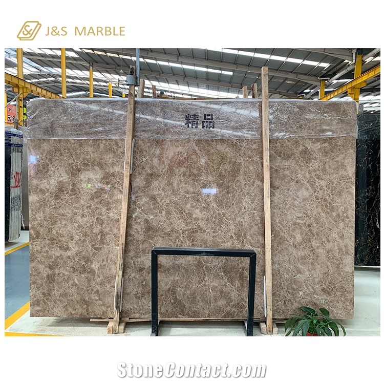 Customized Crystal Emperador Light Brown Marble