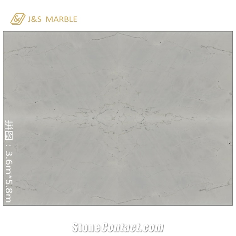 Good Quality Polished Natural Lincoln White Marble