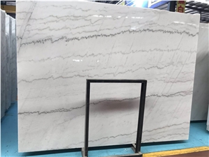 Guangxi White Marble Slab from Chinese Factory