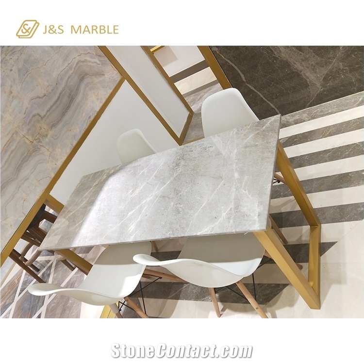 Italy Grey Marble Table Tops