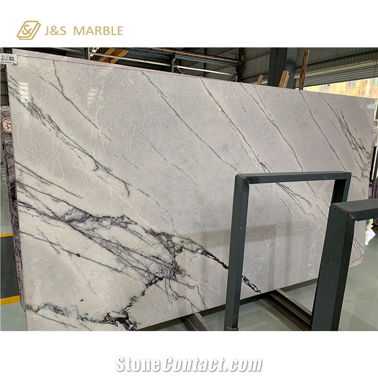 Large Size Lilac White Marble