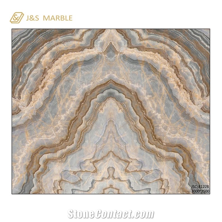 Large Slab Nature Palissandro Marble for Wall