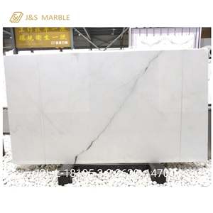 Lincoln White Marble for Tv Wall Decorative Stone