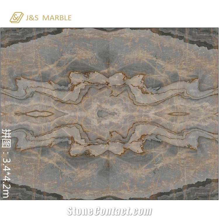 Luxury Yinxun Coast Blue Series Marble