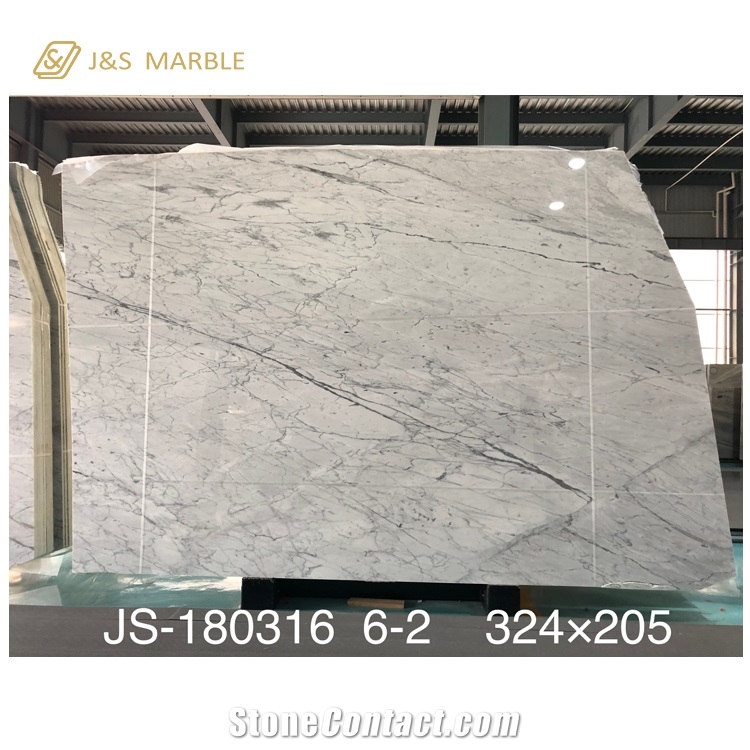 Mystery Statuario White Marble for Countertop