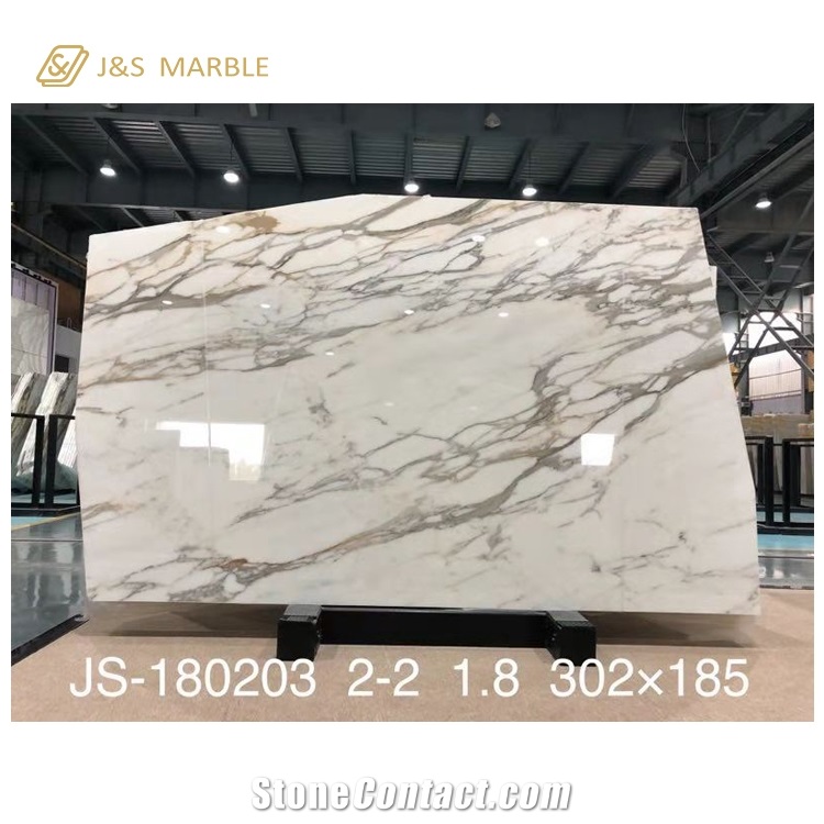 Natural Polished Calacatta Gold Marble for Wall