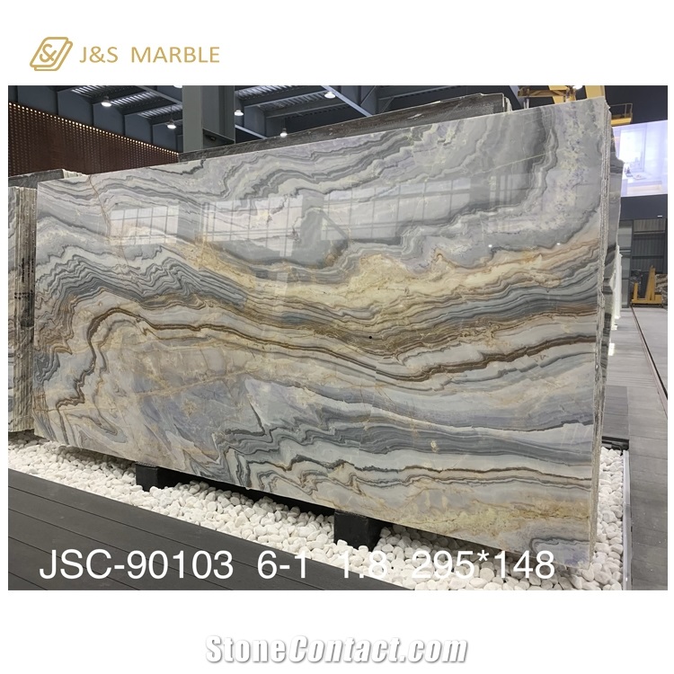 Natural Polished Yinxun Palissandro Marble
