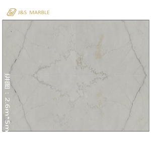 Natural Pure White Marble Lincoln White
