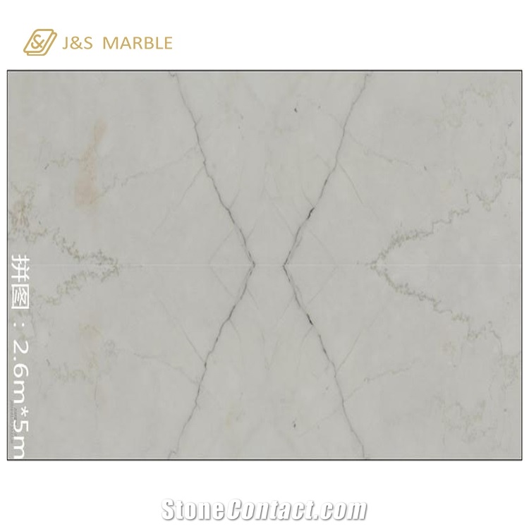 Natural Pure White Marble Lincoln White