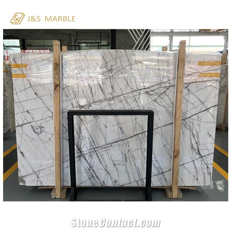 Outdoor Decoration Lilac White Marble