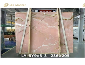 Pink Onxy Tile from Chinese Factory