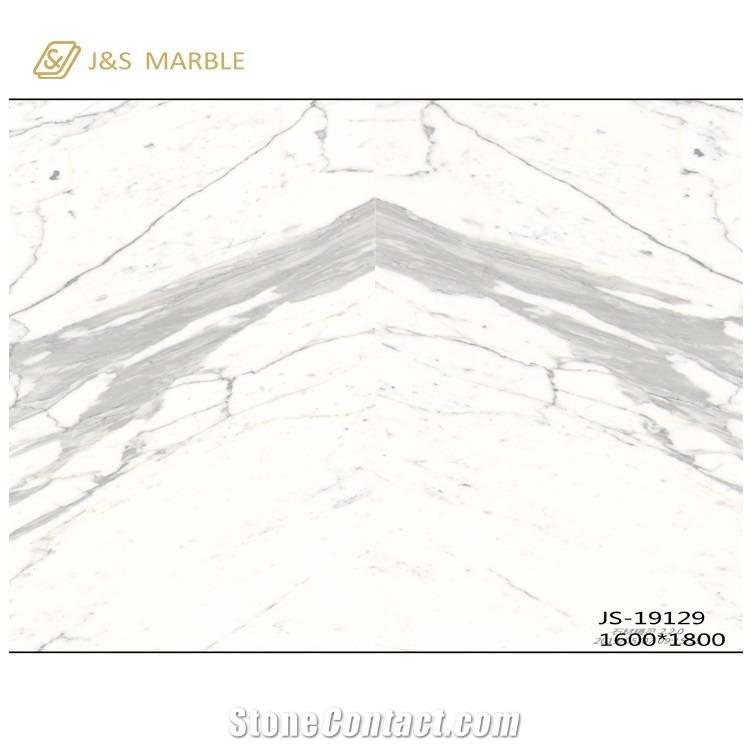 Statuario White Marble for Bathroom and Kitchen
