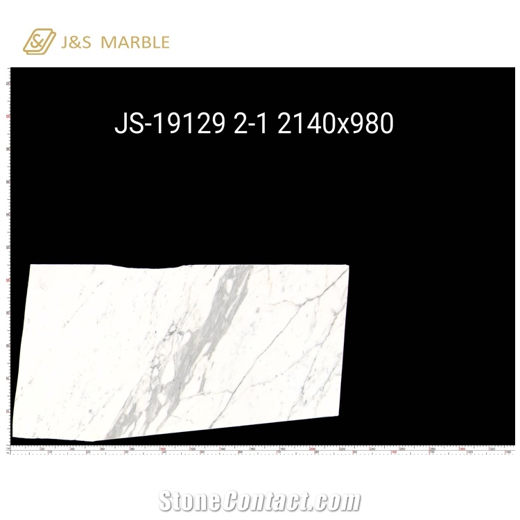 Statuario White Marble For Wall Cladding Tile From China 