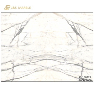 Statuario White Marble Slabs for Hotel