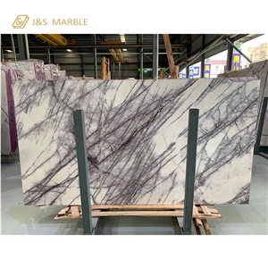 Unique High Quality Lilac White Marble