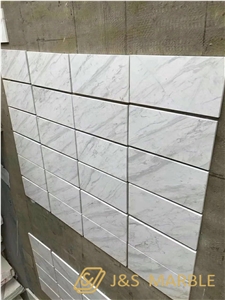 Volakas White Marble with Black Veins Tiles