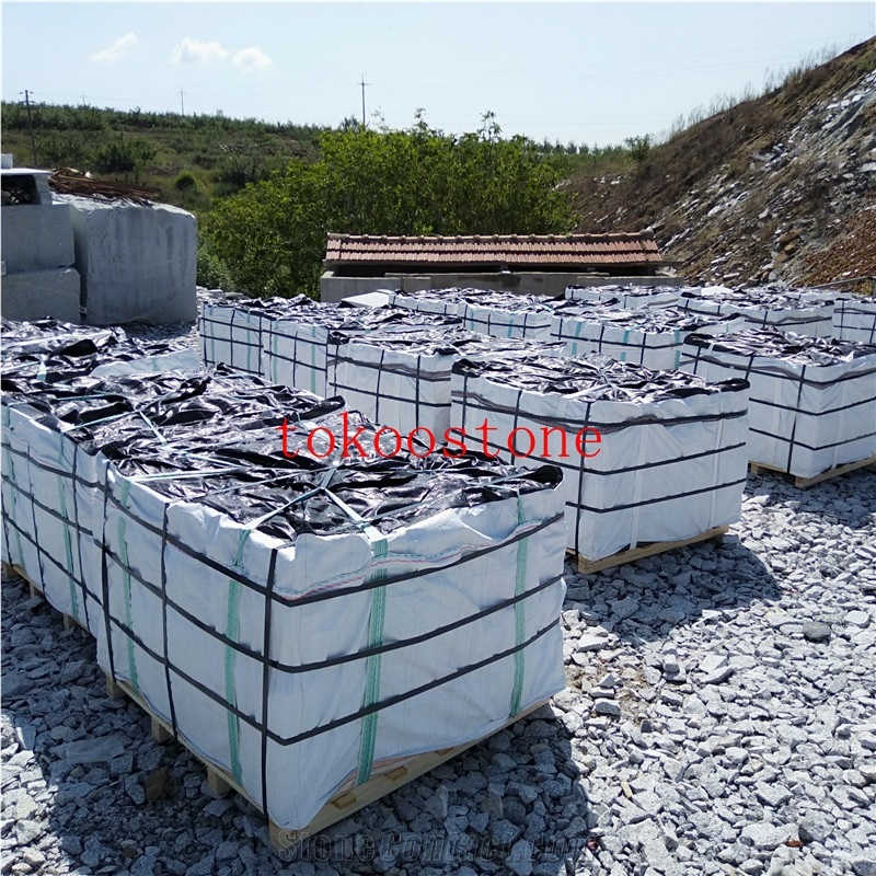 China Grey Granite Cube Stone/Cobble Stone