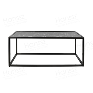 Ethereal Black Marble Coffee Tables