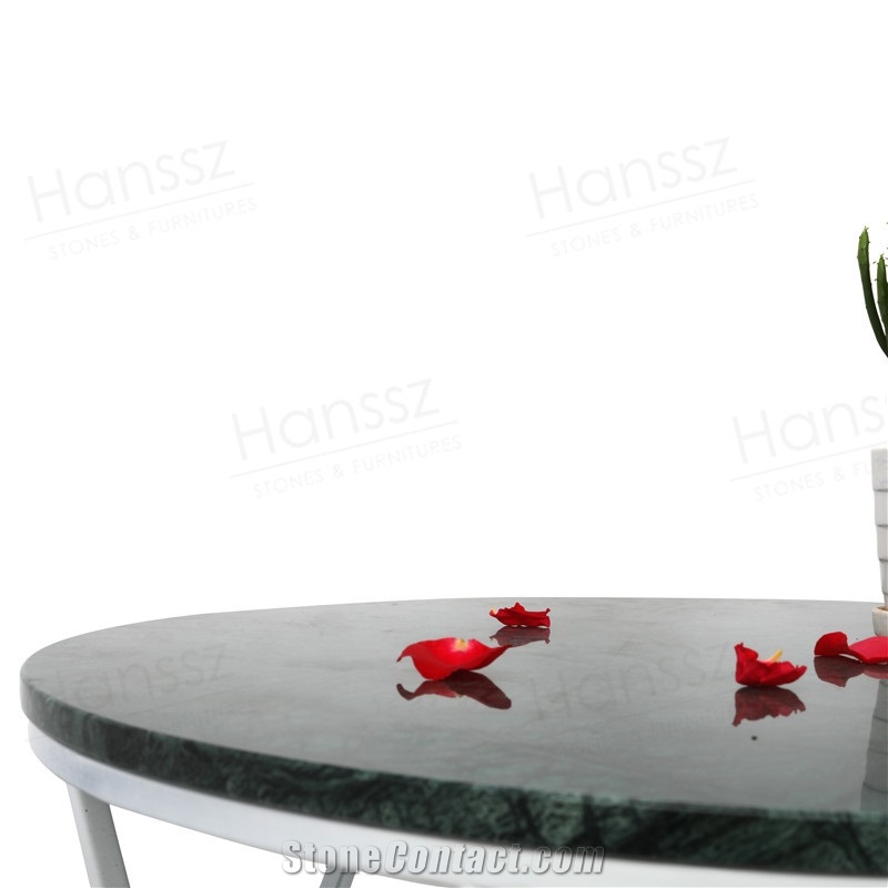 Green Marble Coffee Table End Table