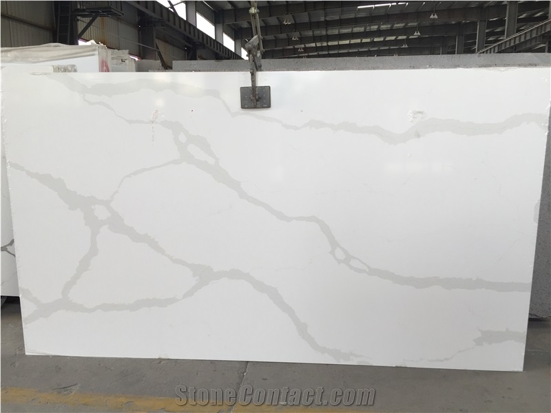 Calacatta Silk Quartz From China Stonecontact Com