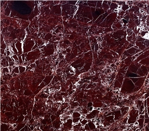 Cherry Red Marble Tiles, Slabs