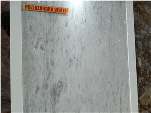 Palissandro White Marble Slabs, Tiles