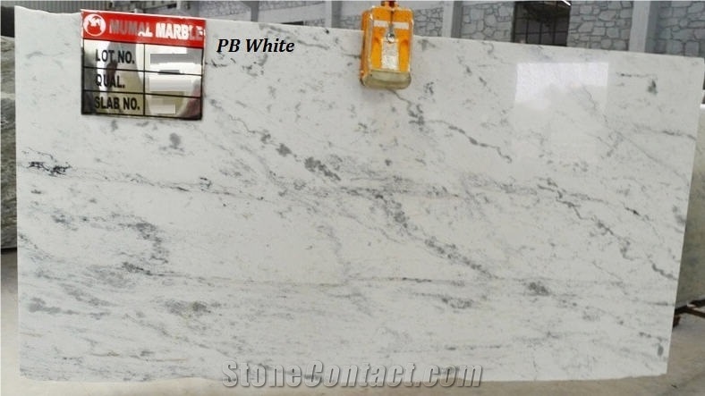 Pb White Marble Slabs, Tiles