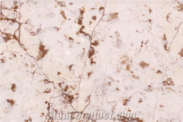 Ivory Red Marble Slabs