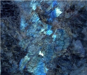 Lemurian Blue Granite Slab,Azul Labradorite Tiles Machine Cut to Size