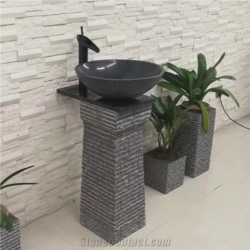 Beautiful Chinese G654 Basin with Pedestal