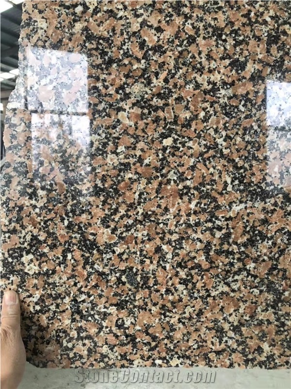 New Pearl Red Granite Slab Red Granite Tile