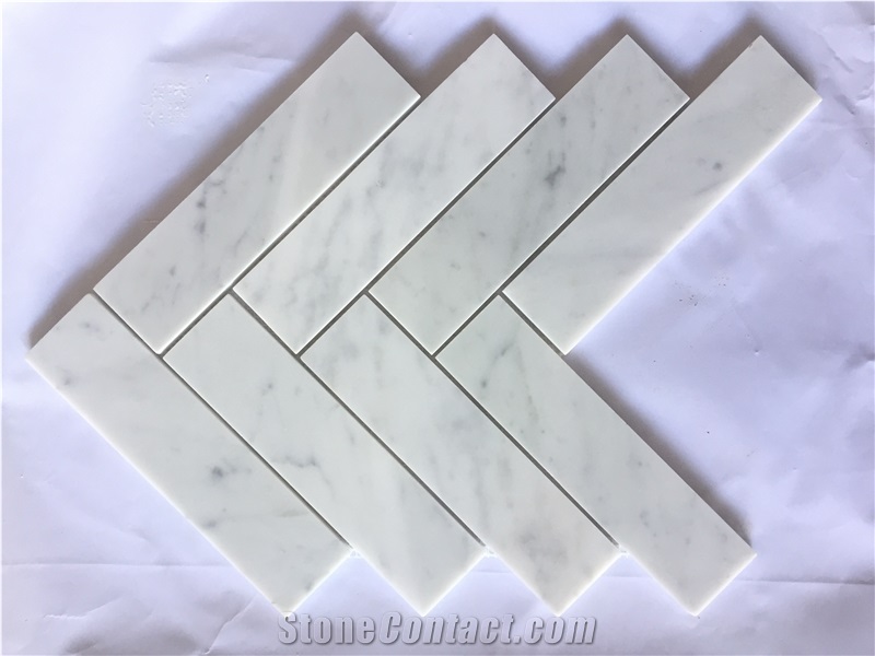Marble Mosaic Carrara White