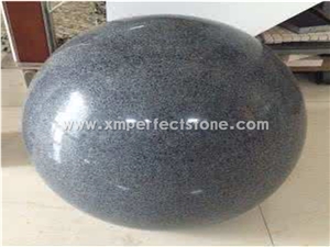 Natural Granite G654 Parking Bollards Balls