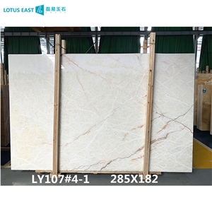 Good Quality Chinese White Crystal Onyx Slab