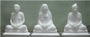 Marble God Statue Idols Artifacts Handcrafts