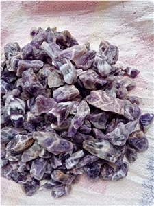 Amethyst Small Block Semi Precious Stone