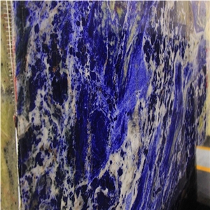 Big Blue Sodalite Stone Slabs